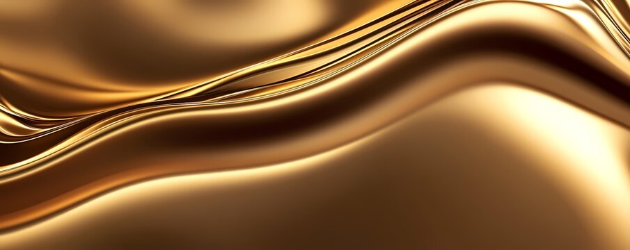 Fototapeta Luxurious Matte Metallic Gold Wallpaper Background