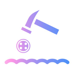Fototapeta premium durable Gradient icon