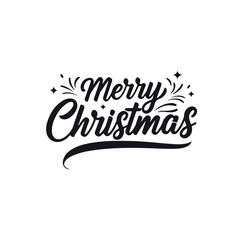 Merry Christmas icon flat vector design