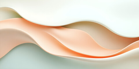 Abstract waves with matte textures creating an elegant product-friendly design