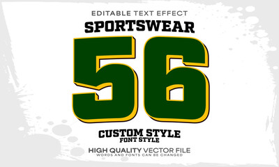 Sport basketball logo text effect, editable text effect and team 3d font style bold shadow competition poster design