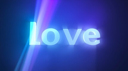 bright glowing creative neon background for valentines day use in love marketing campaigns