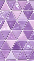 Purple Glossy Triangular Tile Pattern
