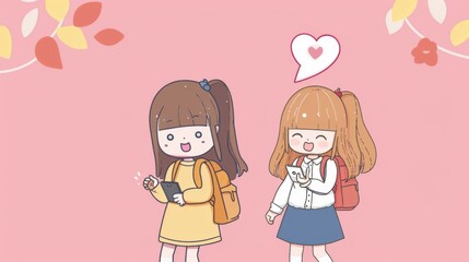 Smart Phone in the Hands of Young Women for Social Media