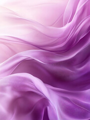 Obraz premium Abstract flowing purple fabric.