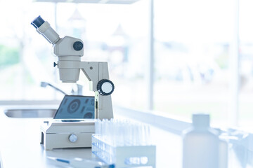 research, experiment, microscope, tablet, screen, digital, test tube, pipette, laboratory, research...