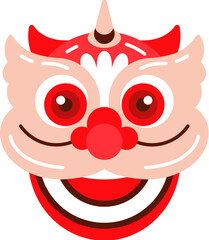 Chinese New Year Lion Dance Mask