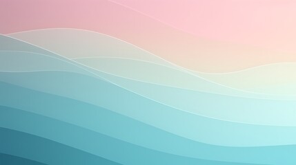 Abstract Pastel Wave Background Design