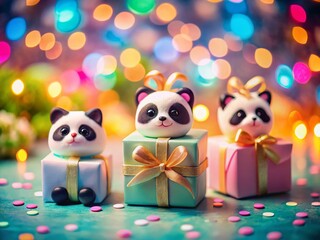 Cute Animal Gift Boxes: Panda & Cat Shaped Presents for Holidays