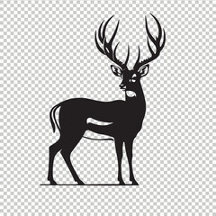 Whitetail deer vector