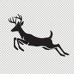 Whitetail deer vector