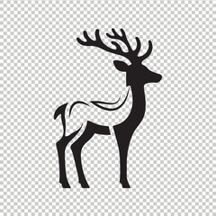 Whitetail deer vector