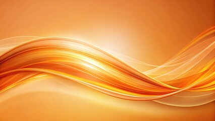 Soft wave background with bright orange abstract swoosh movement, trendy, wave,  trendy, wave, color, abstract, elegant
