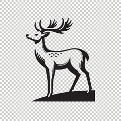 Whitetail deer vector