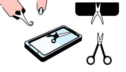 Medical Tools Icon Set. Icon set featuring a surgical tray, clamps, and suturing tools.