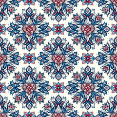 seamless pattern flowers 