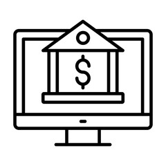 Online Banking Icon