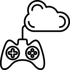 Cloud Games Icon