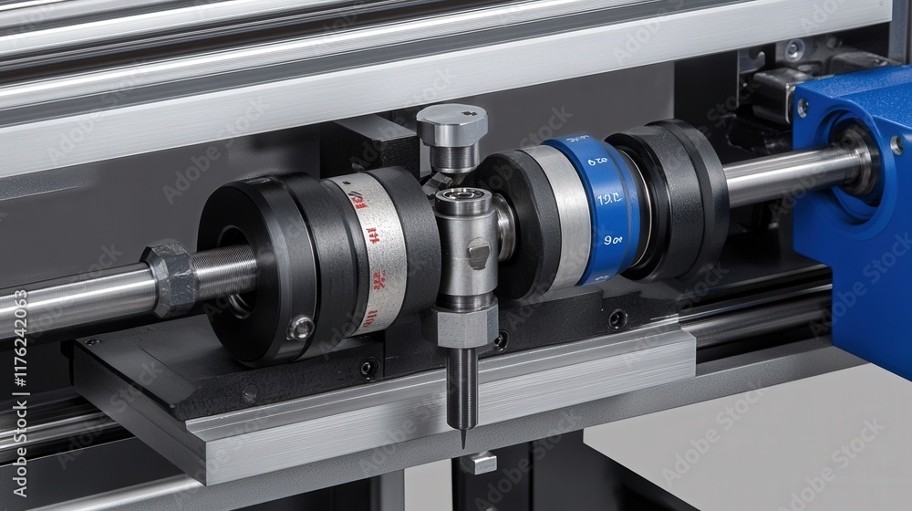 Poster precision machining tool with adjustable mechanism for industrial applications in manufacturing and 