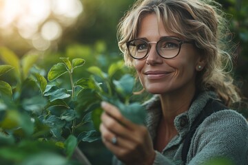 A woman is learning about retirement planning to ensure her future is financially secure