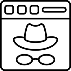 Spyware Web Icon