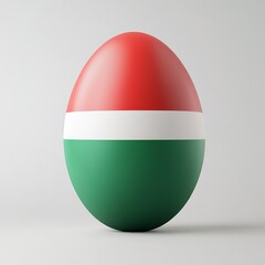 Fototapeta premium Standalone Easter Egg in Various Colors