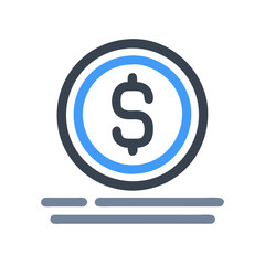 dollar icon design