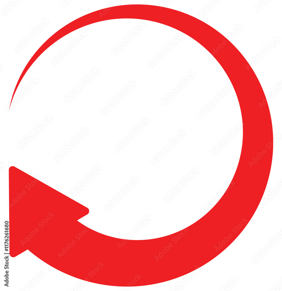 Poster circle arrows icon. round reload sign, repeat icon, refresh icon, rotate arrow icon sign and symbol.