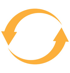  Refresh, reload, recycle, loop rotation arrow symbol. Circle arrow icon set vector illustration. Recycle arrow. 