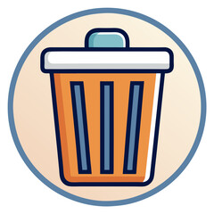 dustbin icon design