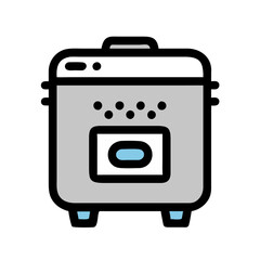 electric cooker icon design