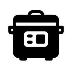 electric cooker icon design