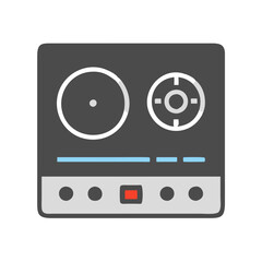 electric stove icon design