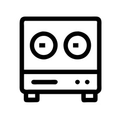 electric stove icon design