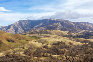 Views of Mt. Hamilton with the Lick Observatory on Summit via Joseph D. Grant County Park.