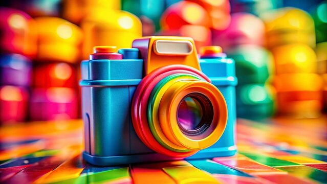 Minimalist Toy Camera Macro Photography: Fine Art High-Resolution Prints, 50MP