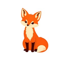 Obraz premium fox in the snow