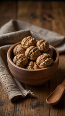 walnuts in a bowl