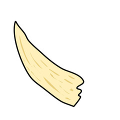 silhouette elephant tusks ivory