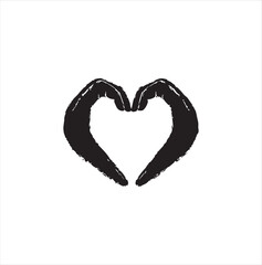 Fototapeta premium Valentine day illustration of a heart symbol