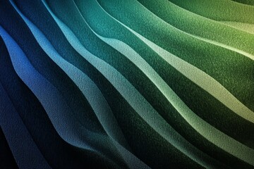 Abstract wavy textured background in blue, green, and teal gradient.