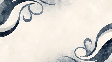 Elegant Swirling Design on Textured Background