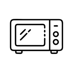 microwave oven icon design