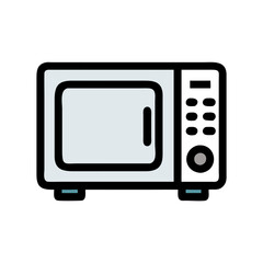 microwave oven icon design