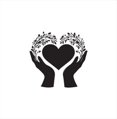 Valentine day   illustration of a heart symbol