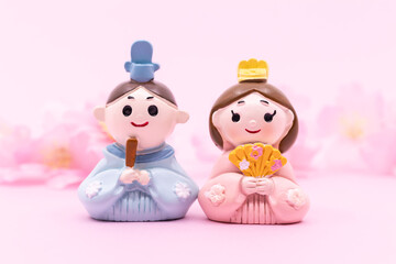 コンパクトな雛人形　ひな祭り　お雛様　可愛い