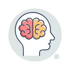 mind icon design