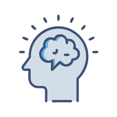 mind icon design