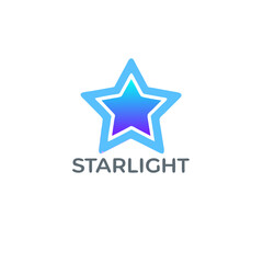 Obraz premium star logo design