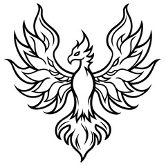 Fototapeta premium eagle tattoo design